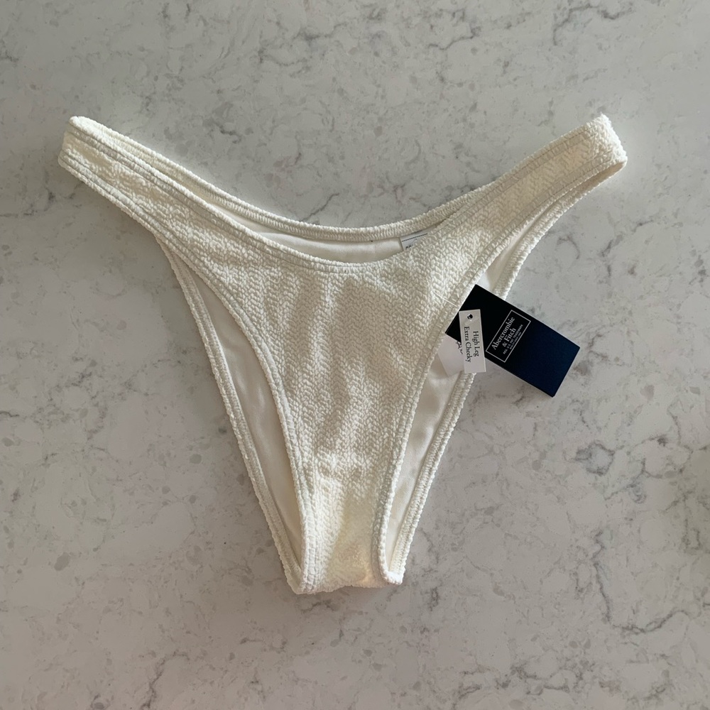 Abercrombie High Leg Extra Cheeky Bikini Bottom